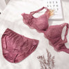 曼黛瑪璉 Mode Marie Bra 【集中托高】V極線內衣 B-E杯 (深遂粉)
