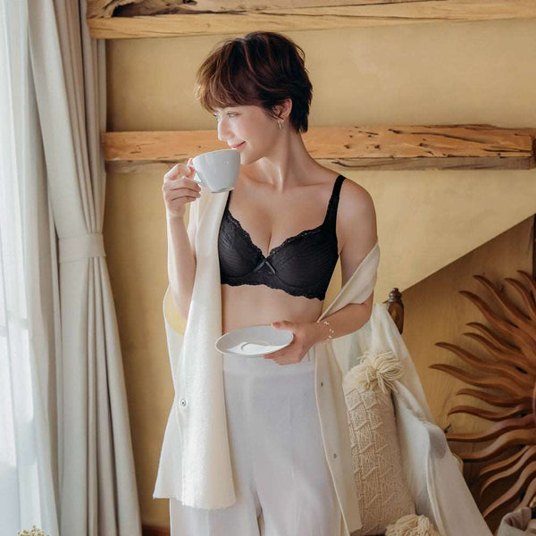 曼黛瑪璉 Mode Marie Bra 【穩定包覆】Classical內衣 B-E杯 (黑)
