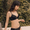 曼黛瑪璉 Mode Marie Bra 【性感迷人】無限包覆 內衣 B-F杯 (黑)