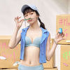 【Push-Up】無比集中胸圍 B-E杯 (天灰藍)