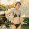 曼黛瑪璉 Mode Marie Panty 【無比集中】低腰三角內褲 (希臘藍/迷霧綠/溫潤粉/藤紫)