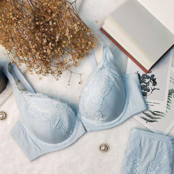 曼黛瑪璉 Mode Marie Bra 【曼黛瑪璉】綻美 前扣內衣 (水漾藍)