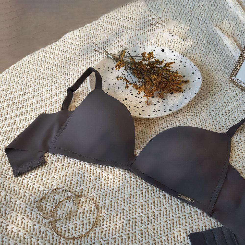 曼黛瑪璉 Mode Marie Bra 【無痕無壓】無鋼圈內衣 B-E杯 (夜暮灰)
