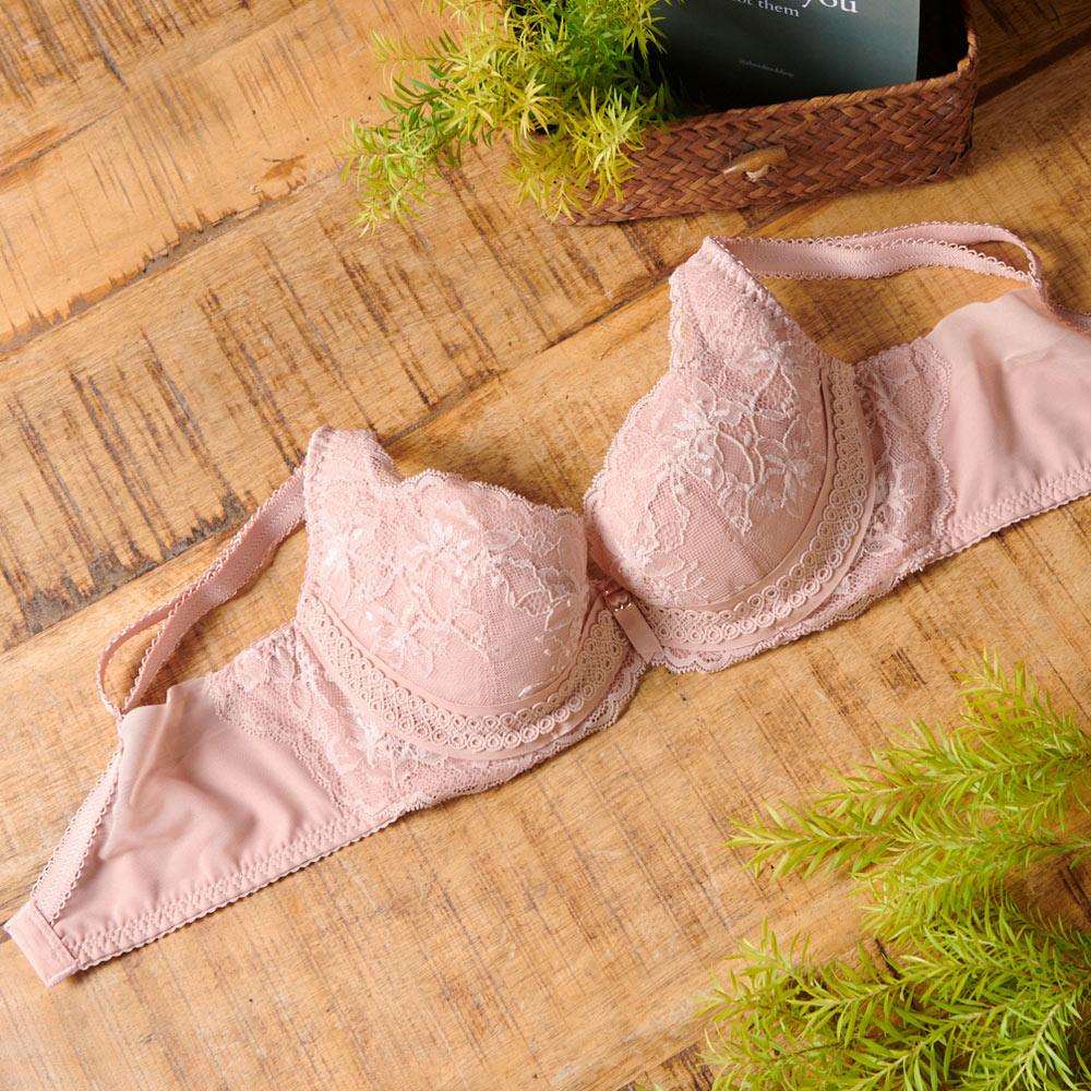 曼黛瑪璉 Mode Marie Bra 【Mode Marie】雙弧內衣 (蜜粉橘)