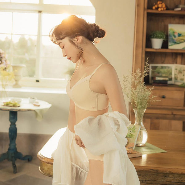 曼黛瑪璉 Mode Marie Bra 【無痕包覆】無鋼圈內衣 B-D杯 (輕甜膚)