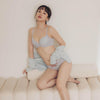 曼黛瑪璉 Mode Marie Bra 【舒適無痕】保氧水潤白內衣 B-E杯(冰河藍)