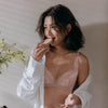 曼黛瑪璉 Mode Marie Bra 【包覆提托】雙弧內衣 B-G杯 (迷濛粉)