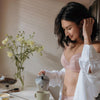 曼黛瑪璉 Mode Marie Bra 【包覆提托】雙弧內衣 B-G杯 (迷濛粉)