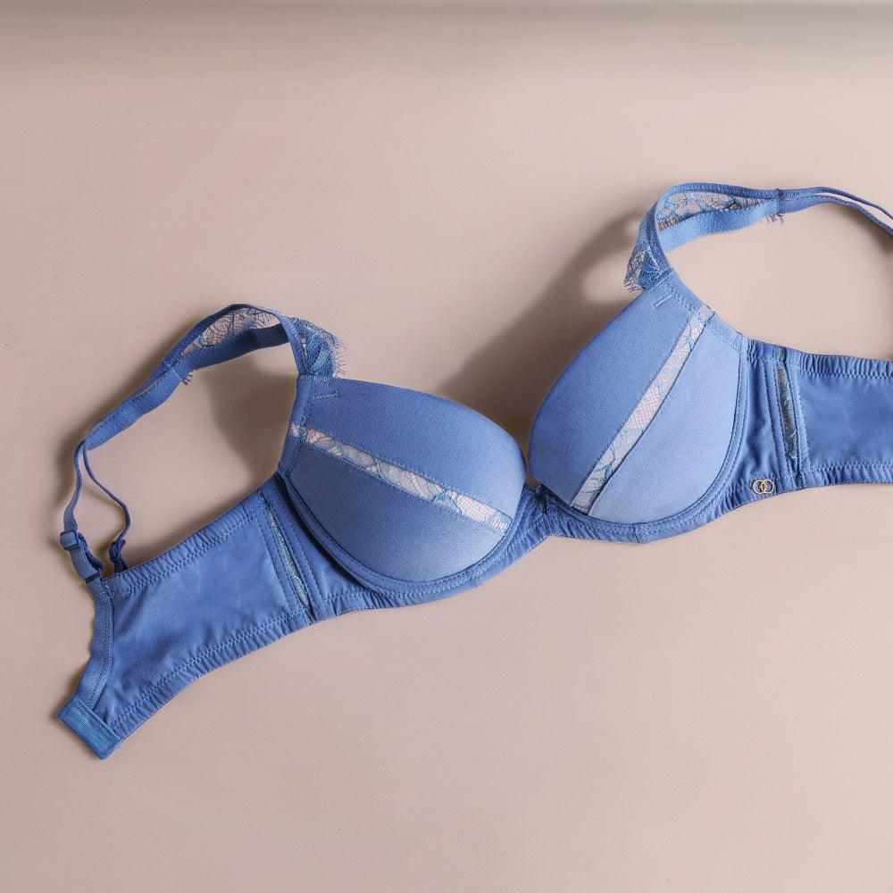 曼黛瑪璉 Mode Marie Bra 【Modern Girl】無比集中 內衣 (永恆藍)