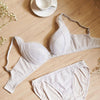 曼黛瑪璉 Mode Marie Bra 【Modern Girl】無鋼圈內衣 (天然灰)