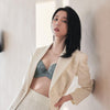 曼黛瑪璉 Mode Marie Bra 【任選三件再減100】雙弧胸圍 B-G杯 (靜謐灰)