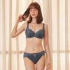 曼黛瑪璉 Mode Marie Panty 【HiBra】低腰三角內褲 M-XXL (冰川綠/象牙黃/莫迪藍)