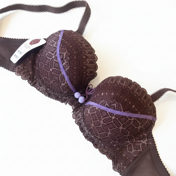 【買一送一】迷戀兔女郎 胸圍 (咖啡色）(不設門市購買）