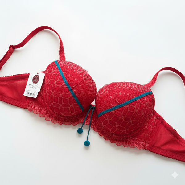 【買一送一】迷戀兔女郎 胸圍 (紅）(不設門市購買）