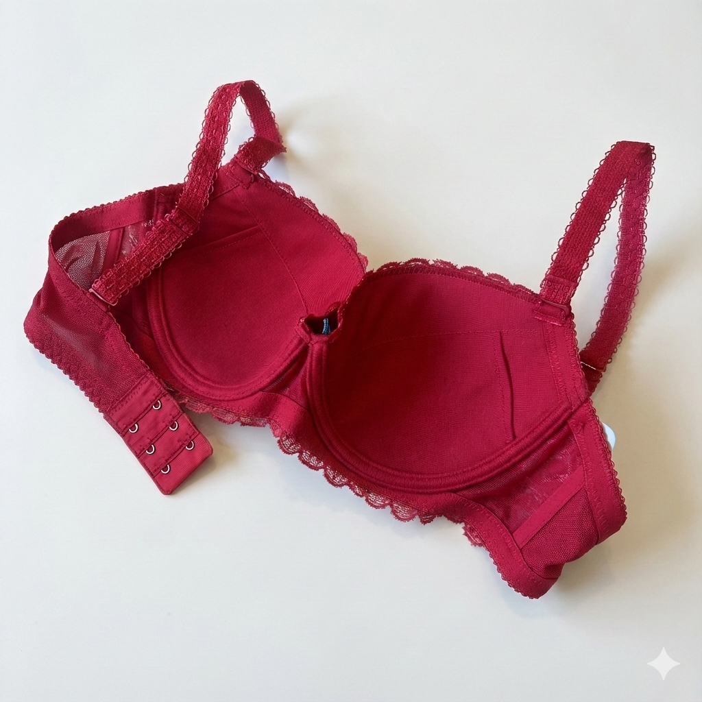 【買一送一】迷戀兔女郎 胸圍 (紅）(不設門市購買）