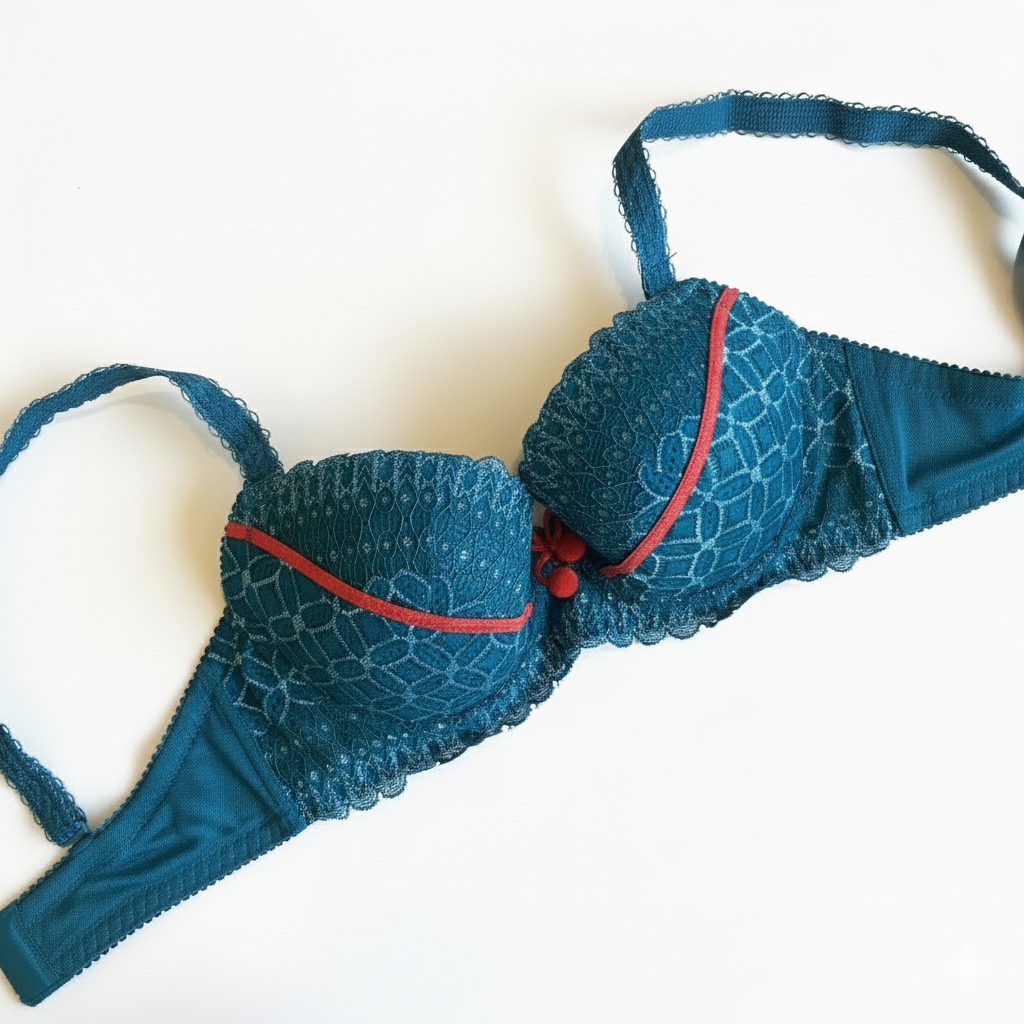 【買一送一】迷戀兔女郎 胸圍 (深海綠）(不設門市購買）