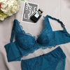 曼黛瑪璉 Mode Marie Bra 【單件$100】V極線胸圍 B-E杯 (魅影藍)