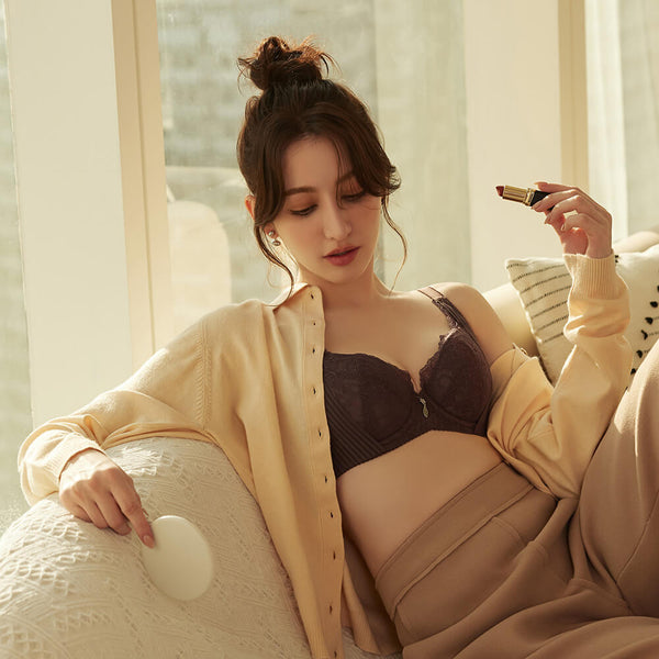 曼黛瑪璉 Mode Marie Bra 【任選三件再減100】Hibra 胸圍 C-G杯(高雅紫)