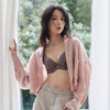 曼黛瑪璉 Mode Marie Bra 【集中飽滿】雙弧胸圍 B-G杯 (鳶紫褐)