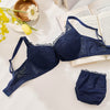 曼黛瑪璉 Mode Marie Bra 【買一送一】Classical 包覆胸圍 B-E杯 (內斂藍) (葵芳店可試身購買）