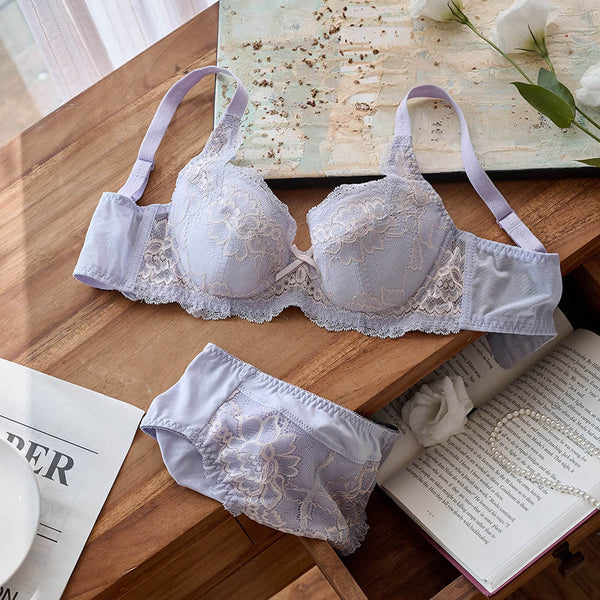 曼黛瑪璉 Mode Marie Bra 【買一送一】Classical 包覆提托胸圍 B-E杯 (迷迭紫) (不設門市購買)