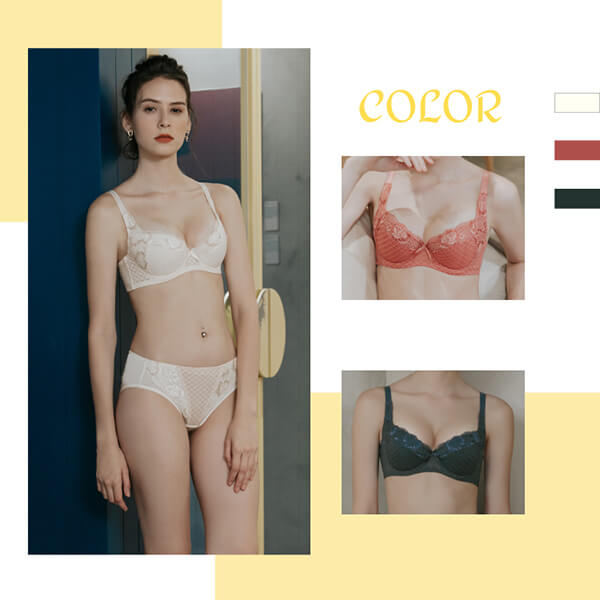 曼黛瑪璉 Mode Marie Bra 【買一送一】Classical胸圍 B-E杯 (隴月粉)