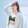曼黛瑪璉 Mode Marie Bra 【舒適無壓】無鋼圈胸圍 B-E杯 (深地綠)