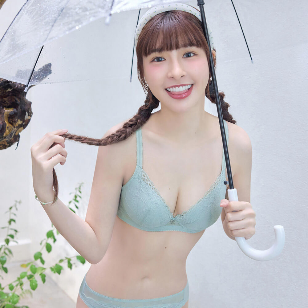 【自然飽滿】甜心啵提胸圍 B-E杯 (大地綠)