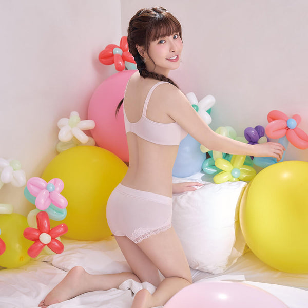 【沁涼Push-Up】啵提 集中胸圍 A-F杯 (柔光粉)
