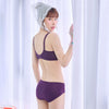 曼黛瑪璉 Mode Marie Bra 【紓壓集中】無鋼圈胸圍 B-F杯 (暮莓紫)